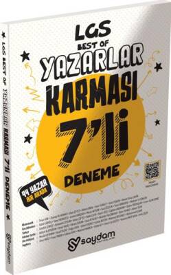 Saydam Yayınları 8. Sınıf LGS Best of 7`li Karma Deneme - 1