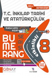 Günay Yayınları 8. Sınıf LGS Bumerang Serisi T.C. İnkılap Tarihi Soru Bankası - Günay Yayınları