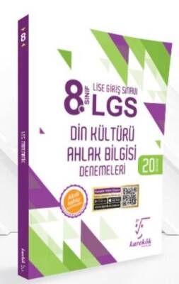 8. Sınıf LGS Din Kültürü Ahlak Bilgisi Denemeleri 20 Deneme - 1