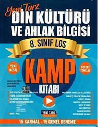 Yeni Tarz Yayınları 8. Sınıf LGS Din Kültürü ve Ahlak Bilgisi Kamp Kitabı - Yeni Tarz Yayınları
