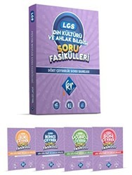 8. Sınıf LGS Din Kültürü ve Ahlak Bilgisi Soru Fasikülleri - Dört Çeyreklik Soru Bankası - KR Akademi Yayınları