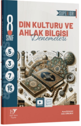 8. Sınıf LGS Din Kültürü ve Kültürü Superior 15`li Deneme - Beyin Takımı Yayınları