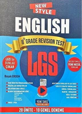8. Sınıf LGS English 20 Ünite 10 Deneme