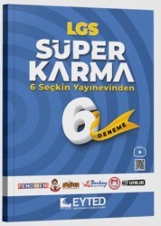 EYTED Yayınları 8. Sınıf LGS EYTED Süper Karma 6`lı Deneme Seti - EYTED Yayınları