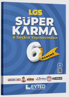 EYTED Yayınları 8. Sınıf LGS EYTED Süper Karma 6`lı Deneme Seti - 1