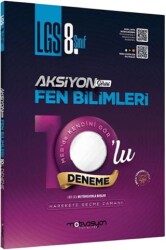 8. Sınıf LGS Fen Bilimleri Aksiyon 10`lu Genel Deneme - Motivasyon Yayınları