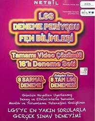 Netbil Yayıncılık 8. Sınıf LGS Fen Bilimleri Deneme Periyodu - Netbil Yayıncılık