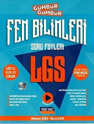 Yeni Tarz Yayınları 8. Sınıf LGS Fen Bilimleri Gümbür Gümbür Soru Föyleri - 1