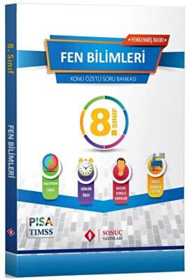 Sonuç Yayınları 8. Sınıf LGS Fen Bilimleri Modüler Set - 1