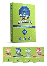 8. Sınıf LGS Fen Bilimleri Soru Fasikülleri Dört Çeyreklik Soru Bankası - KR Akademi Yayınları