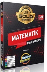 Ünlüler Karması 8. Sınıf LGS Gold Serisi Matematik Soru Bankası - Ünlüler Karması