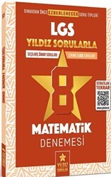 Yıldız Sorular Yayınları 8. Sınıf LGS Matematik 8 Deneme - Yıldız Sorular Yayınları