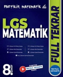 8. Sınıf LGS Matematik Full Tekrar - Partikül Yayınları