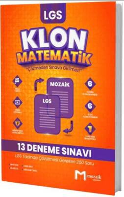 8. Sınıf LGS Matematik Klon 13 Deneme - 1