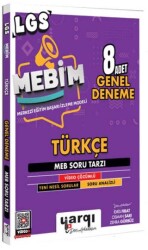 8. Sınıf LGS MEBİM Türkçe 8 Adet Genel Deneme - Yargı Yayınevi