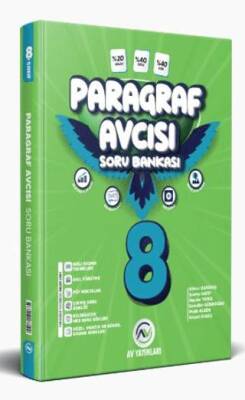 AV Yayınları 8. Sınıf LGS Paragraf Soru Bankası - 1