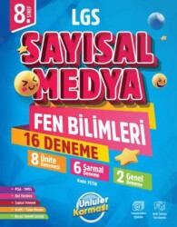 8. Sınıf LGS Sayısal Medya Fen Bilimleri 16 Deneme - Ünlüler Karması