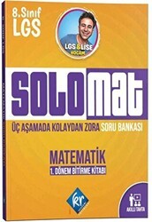 KR Akademi Yayınları 8. Sınıf LGS Solomat Matematik 1. Dönem Soru Bankası - 1