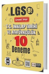 8. Sınıf LGS T.C. İnkılap Tarihi ve Atatürkçülük 10 Deneme - Mutlak Değer Yayıncılık