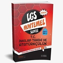 Günay Yayınları 8. Sınıf LGS T.C. İnkılap Tarihi ve Atatürkçülük Muhtemel Çıkabilir Serisi - Günay Yayınları