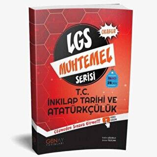 Günay Yayınları 8. Sınıf LGS T.C. İnkılap Tarihi ve Atatürkçülük Muhtemel Çıkabilir Serisi - 1