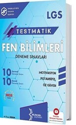 Bilinçsel Yayınları 8. Sınıf LGS Testmatik Fen Bilimleri Deneme Sınavları - Bilinçsel Yayınları