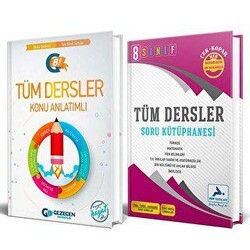 BKM Kitap 8. Sınıf LGS Tüm Dersler Konu Anlatımlı Soru Bankası Seti - BKM Kitap