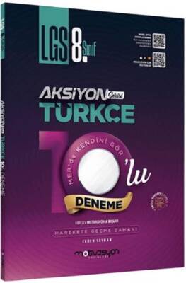 8. Sınıf LGS Türkçe Aksiyon 10`lu Genel Deneme - 1