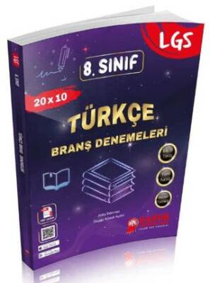 8. Sınıf LGS Türkçe Branş Denemeleri Soru Bankası - 1