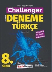 8. Sınıf LGS Türkçe Challenger Deneme - Kafa Dengi Yayınları