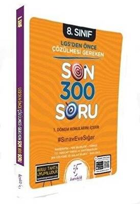 Karekök Yayıncılık 8. Sınıf LGS`den Önce Çözülmesi Gereken Son 300 Soru - 1