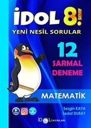 İdol Yayınları 8. Sınıf Matematik 12 Sarmal Deneme İdol Yayınlar - İdol Yayınları