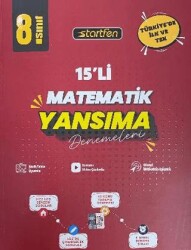 8. Sınıf Matematik 15`li Yansıma Denemeleri - Startfen Yayınları