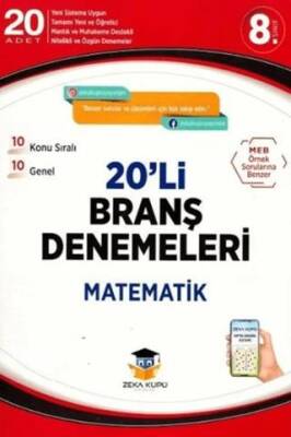 8. Sınıf Matematik 20`li Branş Denemeleri - 1