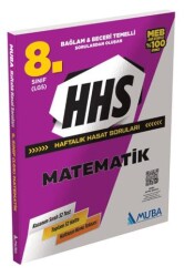 8. Sınıf Matematik Haftalık Hasat Soruları - Muba Yayınları