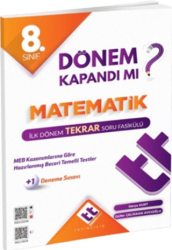 8. Sınıf Matematik İlk Dönem Tekrar Fasikülü - Talentteam Yayıncılık