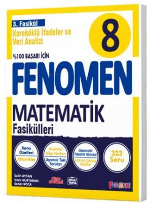 Fenomen Yayınları 8. Sınıf Matematik Kareköklü İfadeler ve Veri Analizi 3. Fasikül Fenomen Okul Yayınları - 1