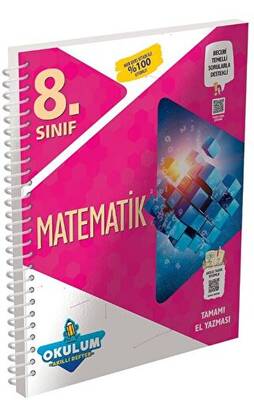 Murat Yayınları 8. Sınıf Matematik Okulum Akıllı Defter - 1