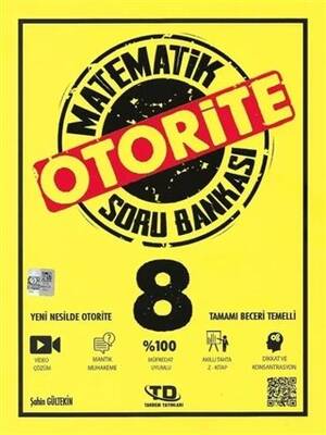 Tandem Yayınları 8. Sınıf Matematik Otorite Soru Bankası - 1