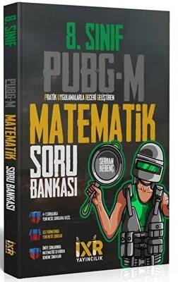 İxir Yayıncılık 8. Sınıf Matematik PUBG-M Soru Bankası - 1