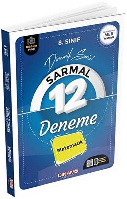 Dinamo Yayınları 8. Sınıf Matematik Sarmal 12 Deneme - 1