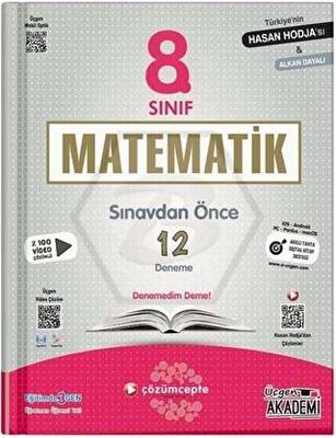 Üçgen Yayıncılık 8. Sınıf Matematik Sınavdan Önce 12 Deneme - 1