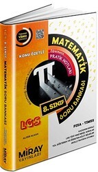 Miray Yayınları 8. Sınıf Matematik Soru Bankası - Miray Yayınları