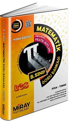 Miray Yayınları 8. Sınıf Matematik Soru Bankası - 1