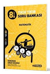 Hız Yayınları 8. Sınıf Matematik Tıkır Tıkır Soru Bankası - Hız Yayınları