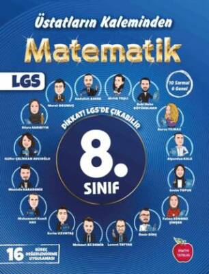 8. Sınıf Matematik Üstatların Kaleminden 16 Deneme - 1