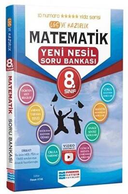 Evrensel İletişim Yayınları 8. Sınıf Matematik Video Çözümlü Soru Bankası - 1