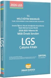 8. Sınıf MEB Örnek Soruları Sayısal Fen Bilimleri Çalışma Kitabı 2026 - Sinan Kuzucu Yayınları