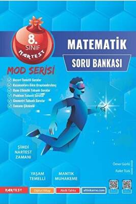 Nartest Yayınevi 8. Sınıf Mod Matematik Soru Bankası - 1