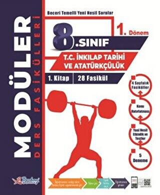 Berkay Yayıncılık 8. Sınıf Modüler T.C. İnkılap Tarihi ve Atatürkçülük Ders Fasikülleri - 1